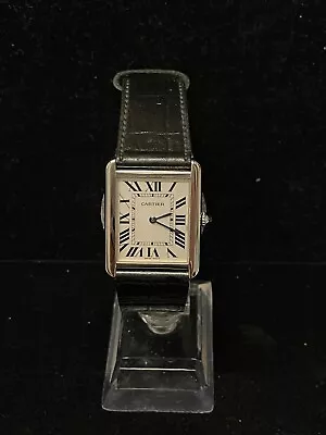 CARTIER Vintage Tank Beautiful SS Unisex Watch - $10K APR W/ COA!!! • $3495