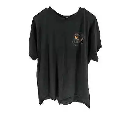 Gildan Marine Corps Black Graphic Short Sleeve T-Shirt Men's Size Large • $9.99
