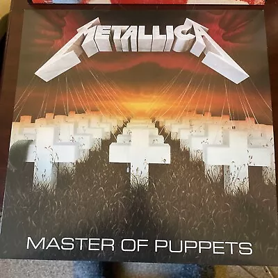 Metallica Master Of Puppets LTD Battery Brick Vinyl LP Orange Released 5/01/2024 • £29.99