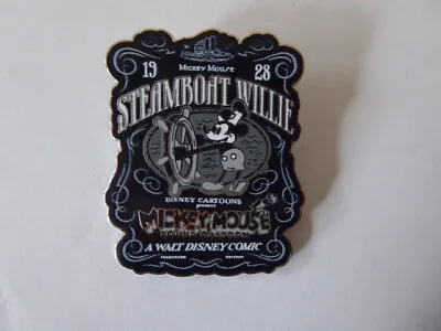 Disney Trading Pins Disney 100 Mickey Mouse Steamboat Willie Poster • $20