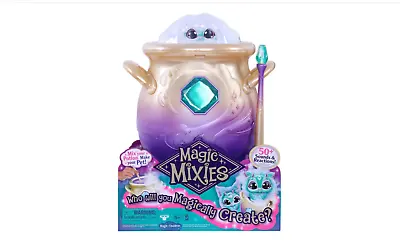 Moose Toys Magic Mixies Magical Misting Cauldron With 8 Inch Plush Toy- Blue 🔥 • $130