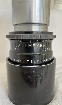 £161.85 • Buy DALLMEYER 12  F/4.5 Telephoto Lens With Leica Screw Mount