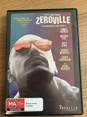 Zeroville - James Franco Megan Fox (DVD Region 4) • $9.95