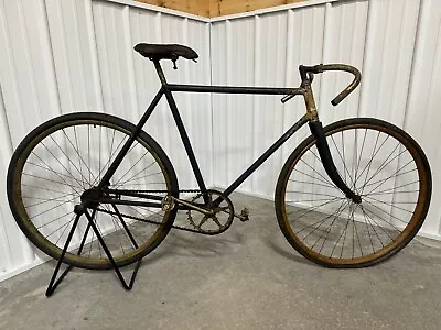 Vintage Pre War Bike 26” Block Chain Skip Tooth Wood Wheel • $1699