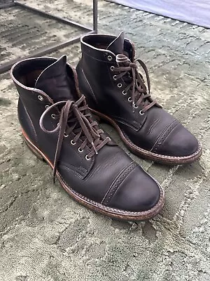 Viberg Service Boots Black 2030 Size 8.5 • $550