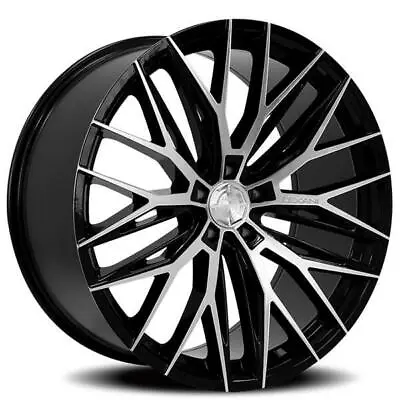 (4) 20  Lexani Wheels Aries Black Machined Rims(B42) • $1869