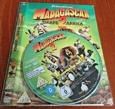 Madagascar: Escape 2 Africa DVD (2009) Eric Darnell Cert PG  • £1.50