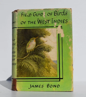 $600 • Buy Field Guide Of Birds Of The West Indies By James Bond 1947 Ian Fleming Macmillan