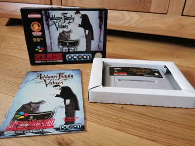 £33 • Buy Addams Family Values SNES Super Nintendo VGC Rare Collectors 