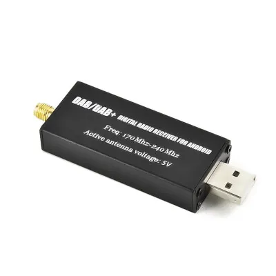 DAB Module For Android Headunit USB Digital Radio Receiver Box Amplified Antenna • £26.99