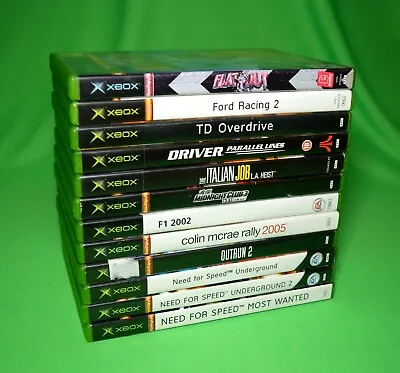 Microsoft Xbox Original Driving Racing Games Pick Your Game! - FREE POSTAGE! • £13.93