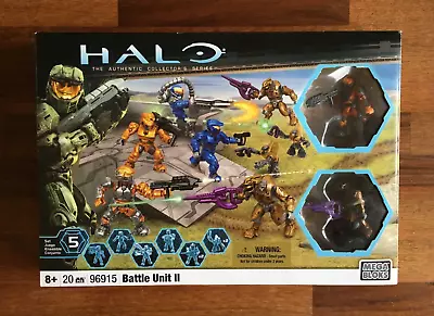 Halo Mega Bloks - BATTLE UNIT II (20pcs Set) Collectors Series  *  BRAND NEW  * • £49.99