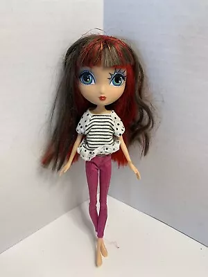 Spin Master La Dee Da NY City Girl Fashion Doll Red Black Hair • $12