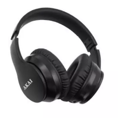 Akai BTH-B6ANC Headphones Bluetooth Black Built-in Mic In-ear Genuine  • $63.14