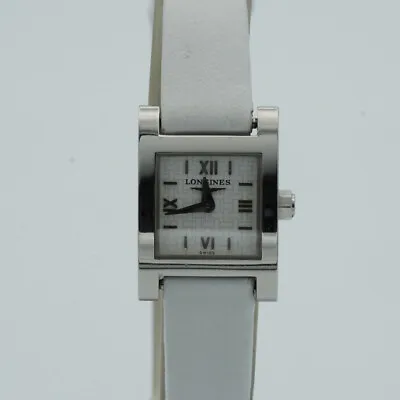 Longines Dolce Vita Quartz Women's Watch 16MM Vintage White Steel L5.161.4 L234 • £351.21