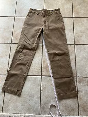 Men’s Vineyard Vines Khaki Brown Tan Pants Size 28 X 30 • $24.99