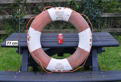 Used Old Life Ring Buoy 77cm Lifebuoy  PERRYBUOY - FREE DELIVERY • £84.95