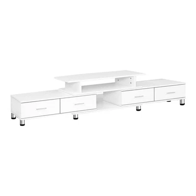 $129.99 • Buy Artiss TV Cabinet Entertainment Unit Stand Wooden 160CM To 220CM Lowline Stor...