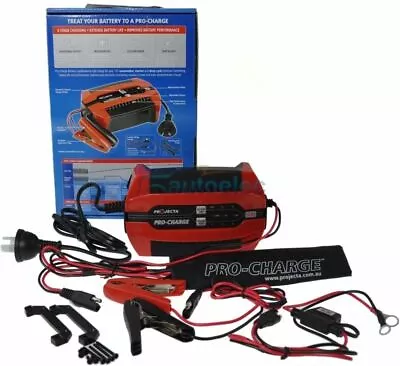 Projecta Pc400 12V 12 Volt Battery Charger 6 Stage 4 Amp 4A Agm Gel Sla New • $184.75