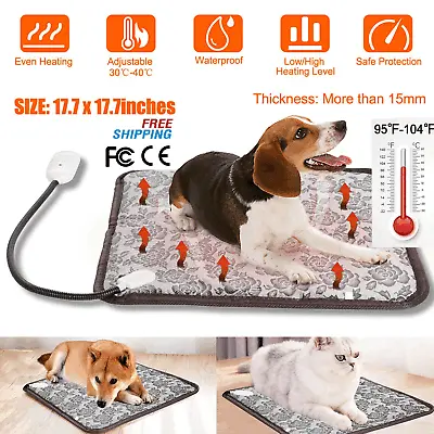 Waterproof Warmer Heater Bed Electric Pet Heating Heated Mat Dog/Cat Puppy Pad • $24.66
