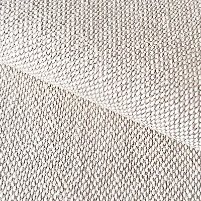 1503. Heavy LINEN Look Plain Extra Wide Fabric. Price Per 1/2 Metre 290cm Wide • £27