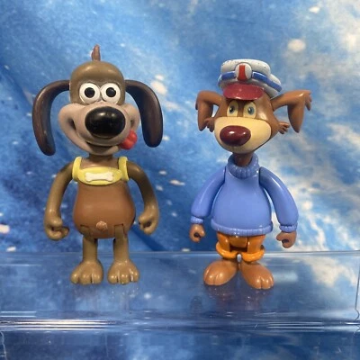£8.99 • Buy TIMMY TIME Skipper & RUFFY DOG 4  POSEABLE FIGURES AARDMAN VIVID CBEEBIES