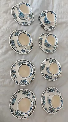 Masons Fruit Basket Tea Cup And Saucer Set X 8 • £40