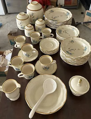 Mikasa Garden Club Day Dreams Dinnerware Set For 8 • $500