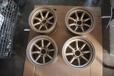 JDM Retro Style Classic Banana RS Style 14  Wheels For Ke70 Ae86 Kp61 Ta23 Ra23 • $1063.23