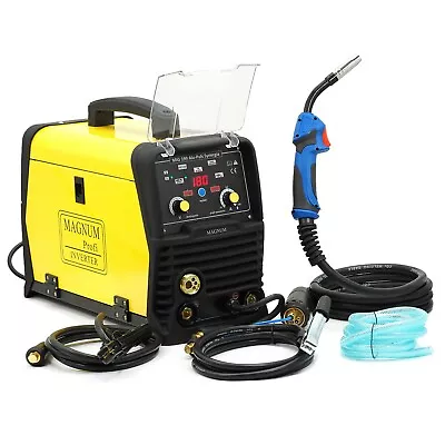 Magnum® MIG/MAG TIG 3in1 Alu-Pulse Synergy Inverter Welder 180A Welding Machine • £527.85