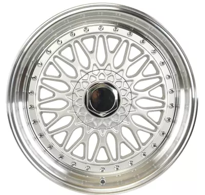 18  Silver Wheels Fit Volkswagen GTI Golf Jetta Passat VW 18x8 +35 5x112 SET 4 • $800