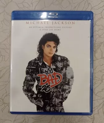 Michael Jackson Bad 25-th BLU-RAY SPIKE LEE MEGA RARE • $298