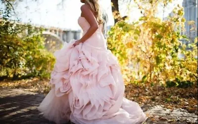 Vera Wang Wedding Dress Blush Style No. VW351011 • $315