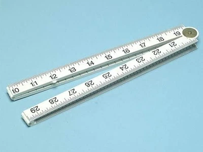 £18.95 • Buy New Fisco Xfb1me White Nylon Rule 1m 39in Fisco Craftsmans Ruleshigh Quality Uk