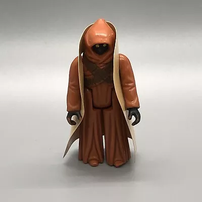 1977 Vintage Star Wars JAWA ACTION FIGURE W/ 1977 Tusken Raider Vinyl Cape Cut • $40