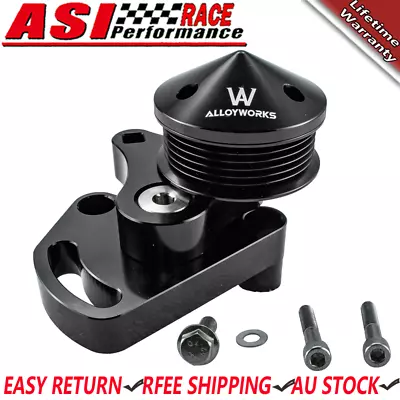 Black Billet Belt Tensioner FIT Holden Commodore  VT VX VY VZ LS1 Gen 3 V8 NEW • $159