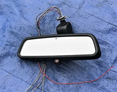 BMW E90 E46 E60 E65 E66 Rear View Mirror AUTO-DIM / Homelink Garage Opener 83018 • $79