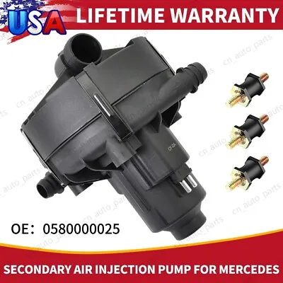 FOR Mercedes Benz E350 Secondary Air Injection Pump 0001405185 0580000025 • $50.99