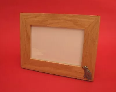 Labrador Retriever Motif 4 X 6 Real Oak Picture Photo Frame Landscape Great Gift • £19.99