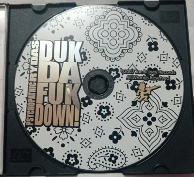 $17 • Buy Psychopathic Rydas Duk Da Funk Down Psychopathic Records ICP TWIZTID CD Only