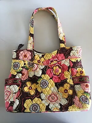 Vera Bradley Extra Large Zip Tote Buttercup VGUC • $18