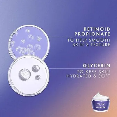 Olay Giftset: Retinol24 Night Face Cream 50ml  Niacinamide SPF30 Day Cream 50ml  • £43.92