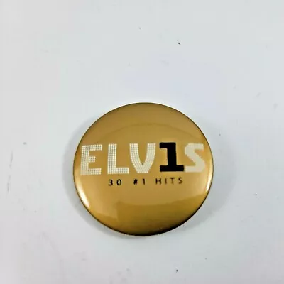 Elvis Presley 30 # 1 Hits Promo Pin The King • $9.99