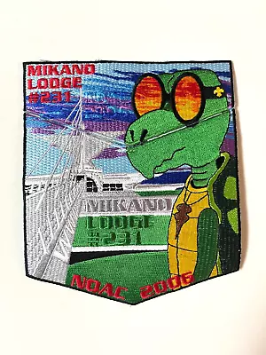 OA 231 Mikano Lodge 2006 NOAC 2 Piece Flap Set • $9.99