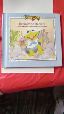 Kermit The Hermit Muppet Babies Jim Henson's 1986 Vintage Hardcover Book  • $4.99