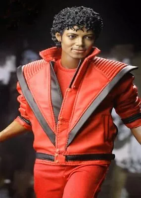 Thriller Michael Jackson Men's Real Leather Biker Jacket • $115