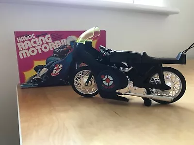 Vintage Doll 1970s Mary Quant Havoc Super Agent’s Boxed Racing Motorbike • £150