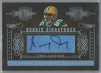 2006 Playoff National Treasures Greg Jennings Rc Auto 111/200!! • $23