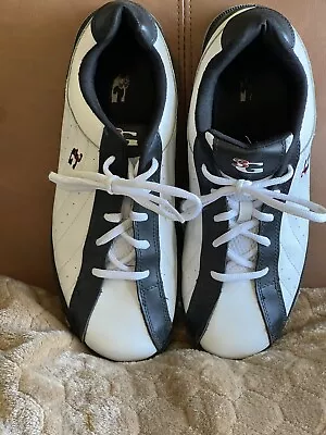 3G KICKS Bowling Shoes UNISEX Color White/Black Size : 9M/11W • $19