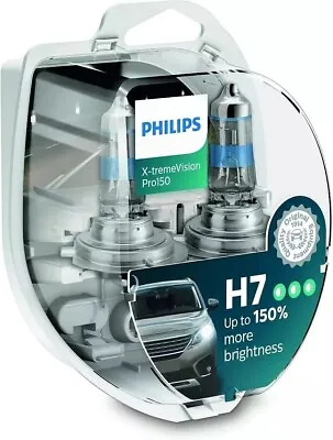 Philips X-tremeVision Pro150 Xtreme Vision Pro 150 Car Headlight Bulbs H7 (Twin) • $26.37